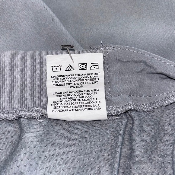 Riders by Lee On-the-Go Skort Womens 16M Gray Stretch Active Mini Skort - Picture 7 of 10